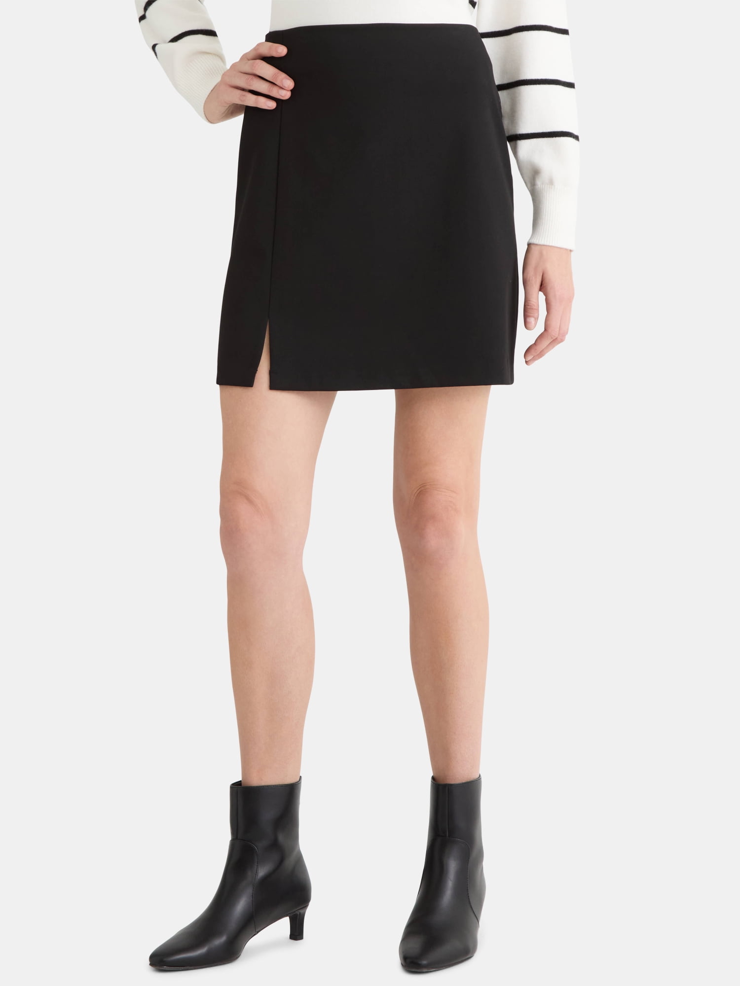 Time and Tru Women's Fashion Mini Skirt, Sizes XS-XXXL