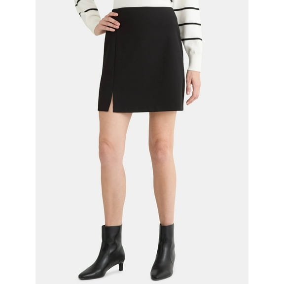 Time and Tru Women's Fashion Mini Skirt, Sizes XS-XXXL