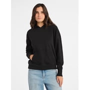 Waffle Pocket Mixed Media Hoodie, Size XS-XXXL
