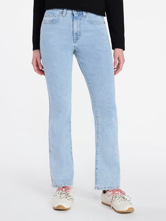 Women's Mid Rise Bootcut Jeans, 30" Inseam, Sizes 0-22, 10S-16S