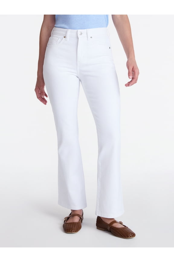Women's Mid Rise Bootcut Jeans, 30" Inseam, Sizes0-20, 10S-16S
