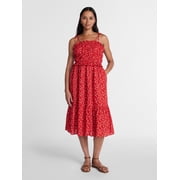 Women's Pipped Midi Dress, Sizes XS - XXXL deal from Walmart