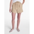 thumbnail image 1 of Time and Tru Women's Poplin Shorts, Sizes XS-XXXL, 1 of 5