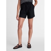 Time and Tru Women's Poplin Shorts, Sizes XS-XXXL
