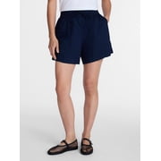 Time and Tru Womens Poplin Short, Sizes XS - L