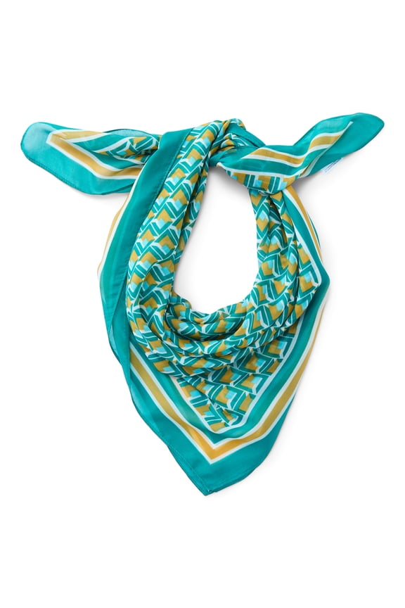 Women's Geometric Print Scarf