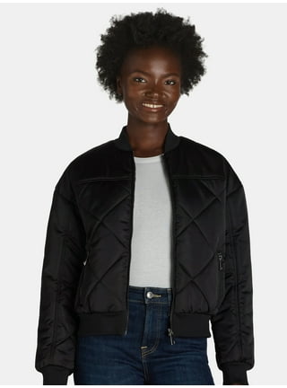 Bomber quilted jacket womens new arrivals