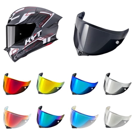 TT-REVO Helmet Visor for KYT Face Shield Tinted Lens Motorcycle Accessories