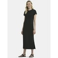 thumbnail image 1 of Time and Tru Women's Rib Maxi Dress, Sizes XS-XXXL, 1 of 4