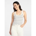 thumbnail image 1 of Time and Tru Women's Ribbed Tank Top, Sizes XS-XXXL, 1 of 6