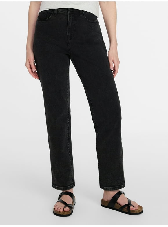 Women's High Rise Relaxed Boyfriend Jeans, 26" Inseam, Sizes 0-20