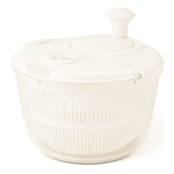 Thyme & Table Salad Spinner, Cream