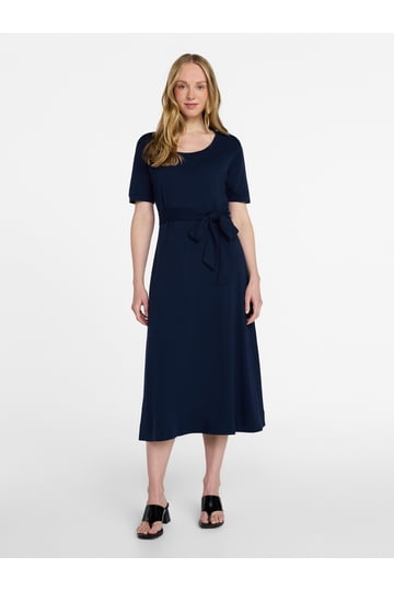 chinese dress ladies Baby Girl Navy Midi Dress Small main image 1