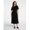 Time and Tru Women's and Women's Plus Seamed Cotto