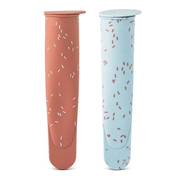 Thyme & Table 2-Piece Silicone Push Pop Mold - Blue