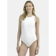 thumbnail image 1 of Time and Tru Women's Sleeveless Smoothing Bodysuit, Sizes XS-XXXL, 1 of 5