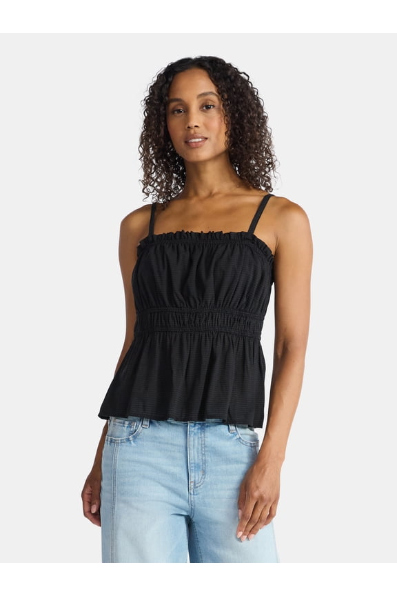 Women's Tonal Stripe Tank Top, Sizes XS-XXXL