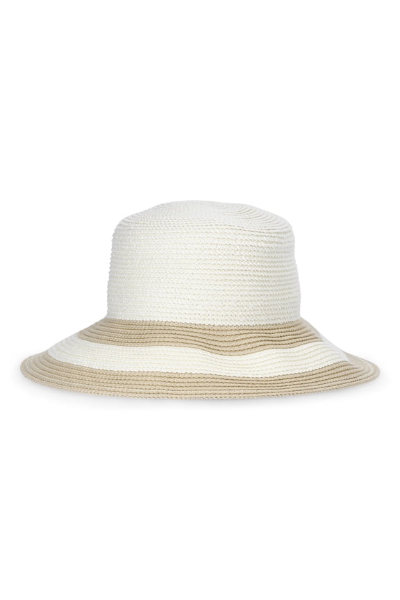 Women's Striped Bucket Hat