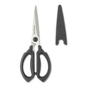 Thyme & Table Supreme Kitchen Shears & Sheath - Black