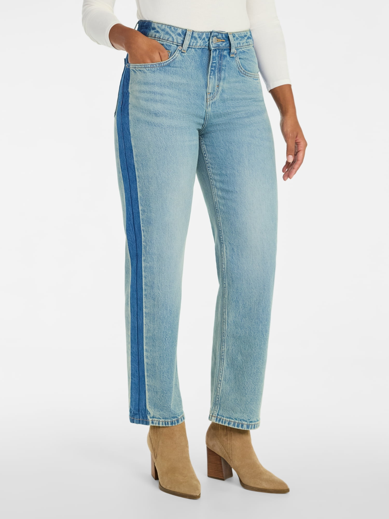 Women's Tuxedo Jeans, 30" Inseam, Sizes 0-20