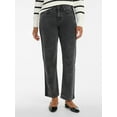thumbnail image 1 of Time and Tru Women's Tuxedo Jeans, 30" Inseam, Sizes 0-20, 1 of 6