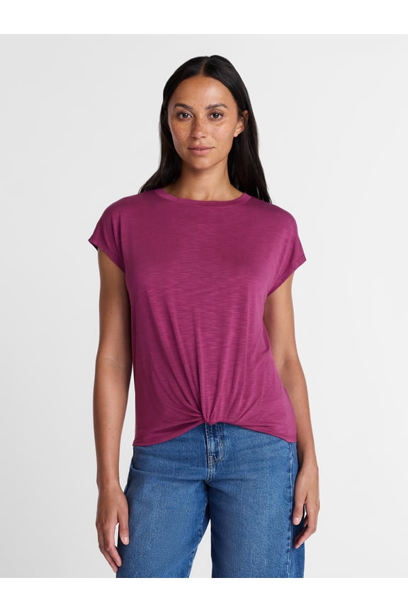 Women's Twist Front Top, Sizes XS-XXXL