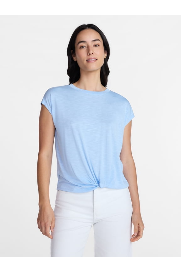 Women's Twist Front Top, Sizes XS-XXXL