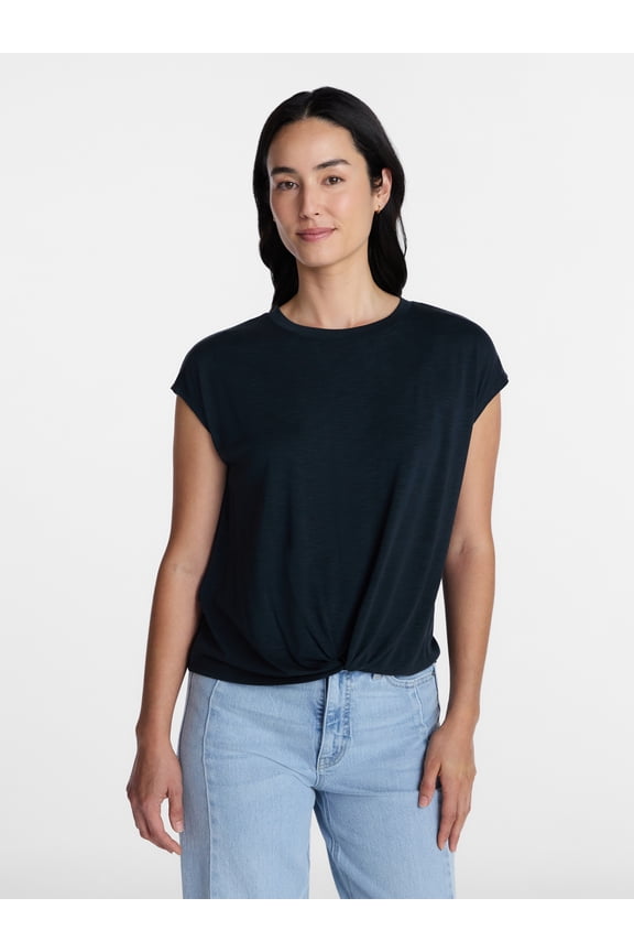 Women's Twist Front Top, Sizes XS-XXXL