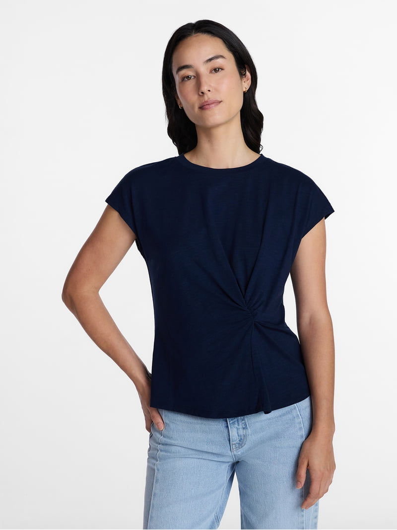 next women's twist short sleeved t-shirt summer dress reviews Buy Black Twist Short Sleeved T-Shirt Summer Dress from Next USA