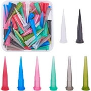 TT Tapered Tips Dispensing Needles Dispensing Tips Glue Dispensing Needle Mixed Color 32x7.5mm 80pcs/set