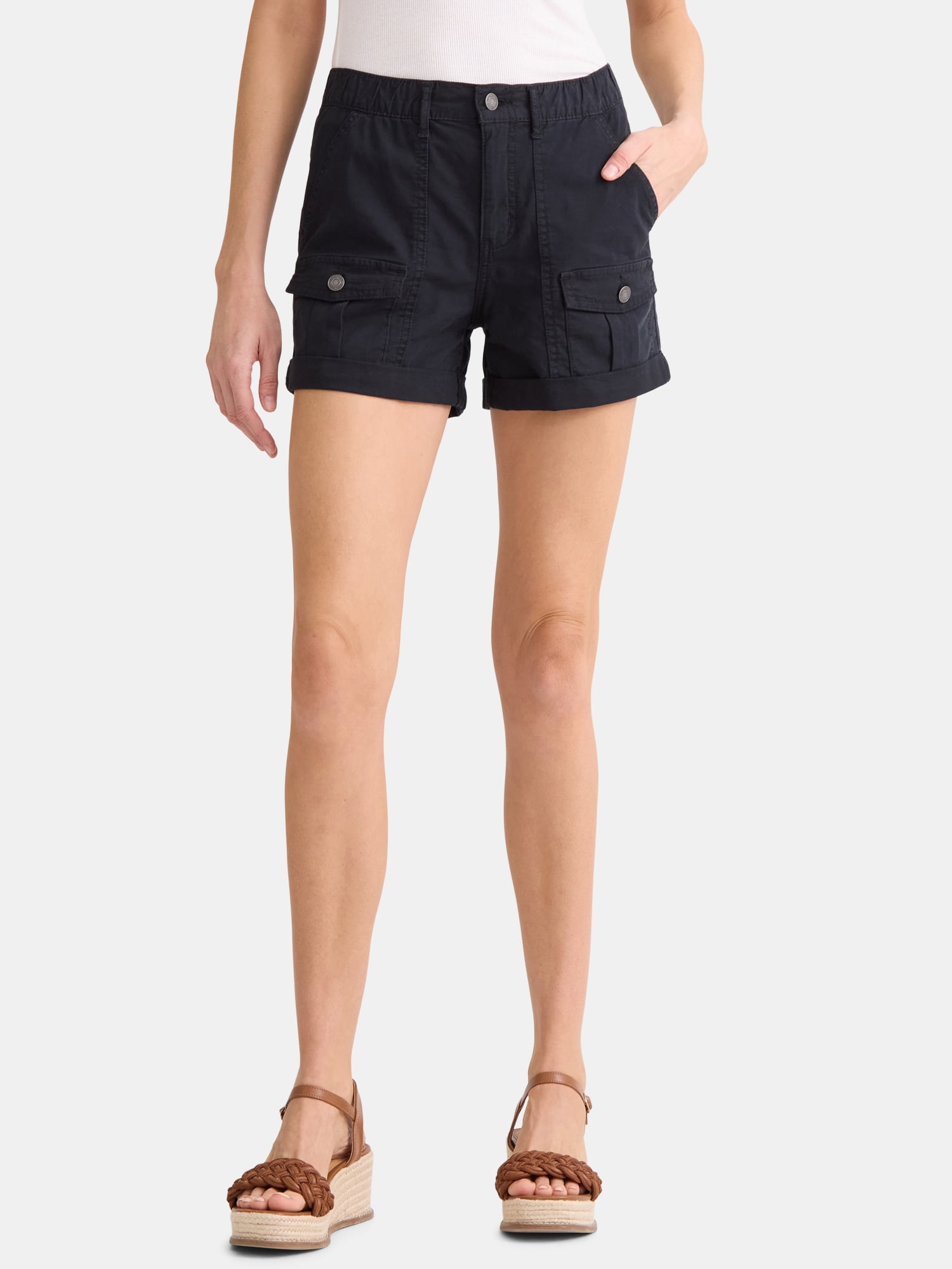 Women's Utility Shorts, 4" Inseam, Sizes 0-22