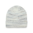 thumbnail image 1 of Time and Tru Women's Waffle Beanie, One Size Fits Most, Blue Combo, 1 of 3