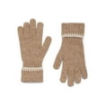 thumbnail image 1 of Time and Tru Women's Whipstitch Gloves, One Size, Tan, 1 of 3