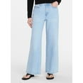 thumbnail image 1 of Time and Tru Women's Wide Leg Jeans, 31" Inseam, Sizes 0-22, 0L-22L, 1 of 6
