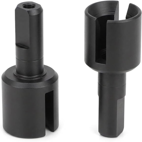 TT02 Differential Output Cup Metal Diff Outdrive Joint Upgrade Parts Reduces Friction For 1 10 Scale RC Car Black 2 Pcs