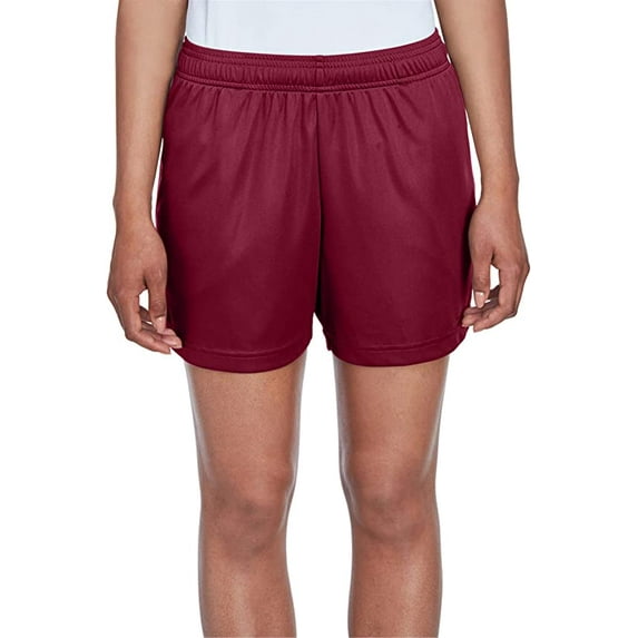 TT11SHW Team 365 Ladies' Zone Performance Short Sport Maroon XS