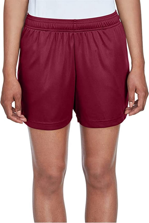 TT11SHW Team 365 Ladies' Zone Performance Short Sport Maroon XS