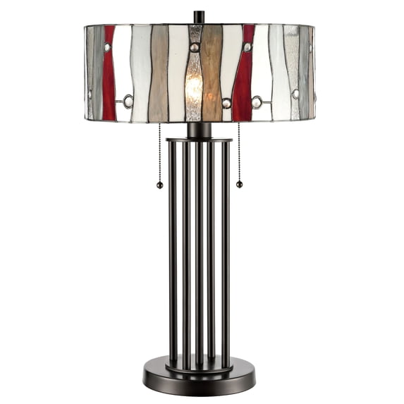 TT19193-Dale Tiffany Lighting-Aston - 2 Light Table Lamp