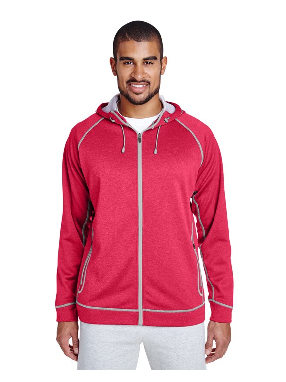 TT38 Team 365 Men's Excel M Fleece Jacket Sport Red/Sport Silver XS