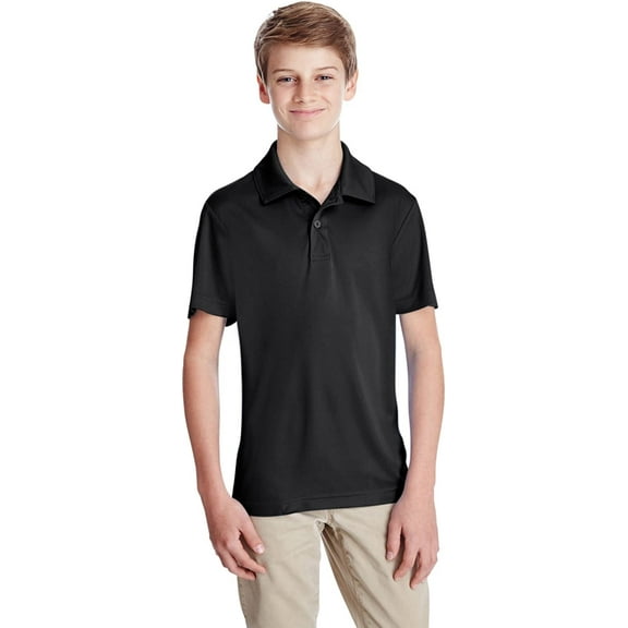 TT51Y Team 365 Youth Zone Performance Polo Black M