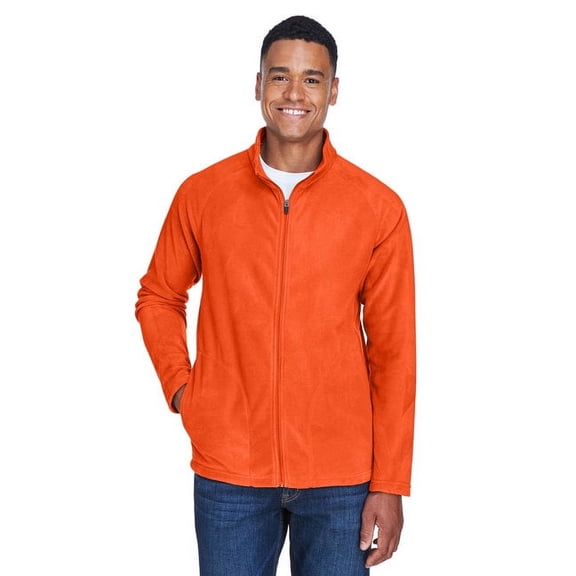 TT90 Team 365 Men S Campus Microfleece Jacket Sport Orange 3XL