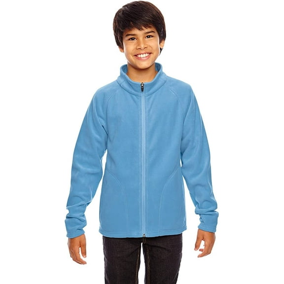 TT90Y Team 365 Youth Campus Microfleece Jacket Sport Light Blue M