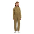 thumbnail image 1 of TTAO Boys Kids Cargo Overalls Coveralls All in One Jumpsuit Children Mechanic Boilersuit Dungarees Khaki 10, 1 of 7