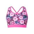 thumbnail image 1 of TTAO Girls Colourful Rash Vest Bikini Tankini Crop Tops Summer Seaside Beach Sports Swimwear Shirts Gardenia Rose 6, 1 of 7