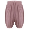 thumbnail image 1 of TTAO Infant Baby Girls Boys Soft Cotton Linen Shorts Bloomers Toddler Summer Breathable Loose Diaper Purple 110, 1 of 7