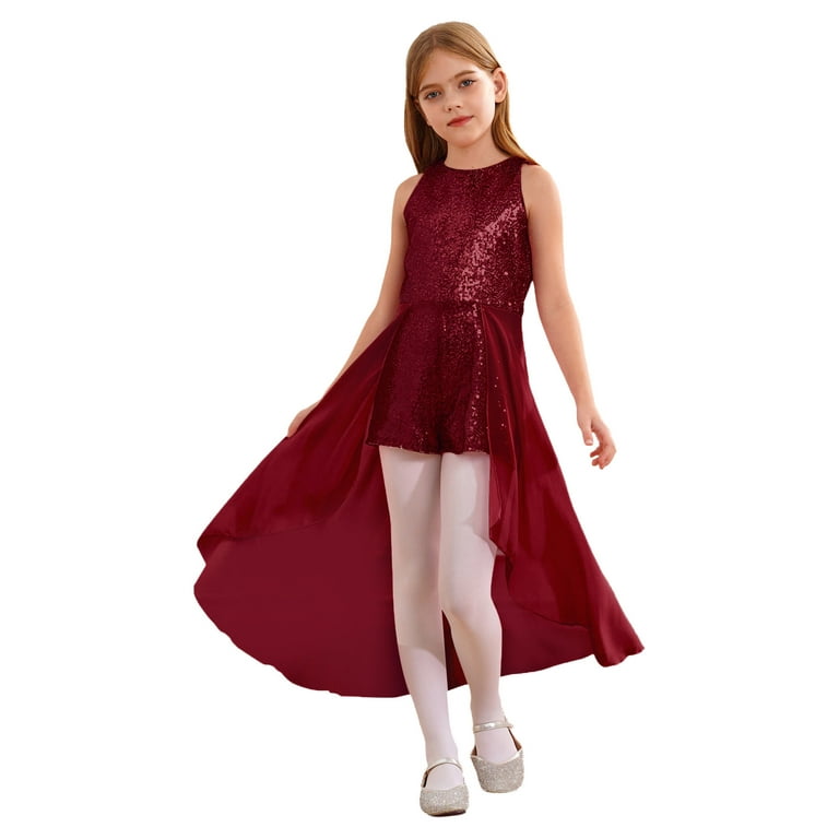 Girls maxi skirted romper online