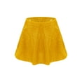 thumbnail image 1 of TTAO Kids Girls Sequin Modern Jazz Hip Hop Latin Samba Tango Ballet Dance Skirts A-Line Party Mini Skorts Dancewear Gold 6, 1 of 3