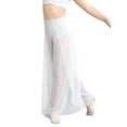 thumbnail image 1 of TTAO Kids Lyrical Dance Bottom Yoga Pants for Cha-cha Young Dancer Hiphop Outfit Contemporary Dance Wear White 14, 1 of 5