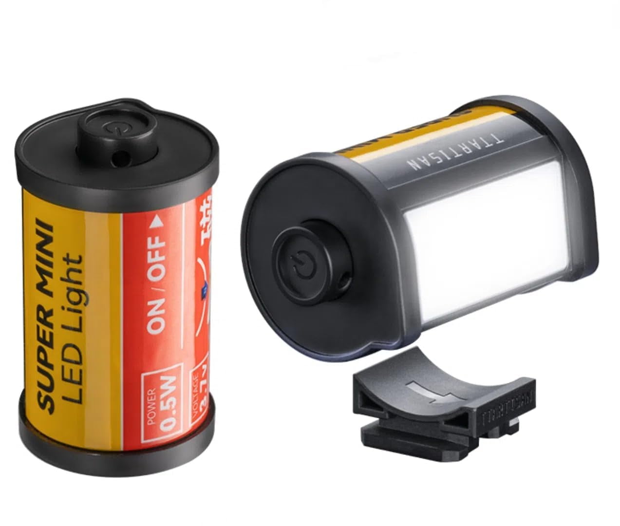 TTARTISAN Magnetic LED Light, Rechargeable Mini LED Camera Light 3000K ...