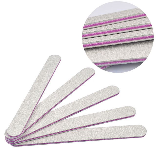 TTAUHJUT 10 smoothing and polishing nail files, for manicure and nail